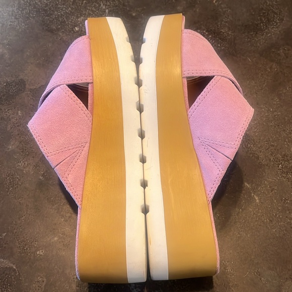 Lucky Brand Women's Vebony Platform Slide Sandal Platform, lavender Size 8M - Picture 7 of 8